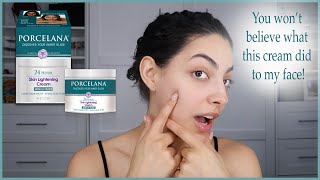 Porcelana Skin Bleach Creams For Even Skin Tone  Dark Spot  Product Review  STHEPHANIE MARIE [upl. by Ribal]