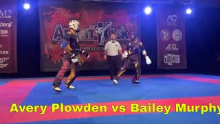 Avery Plowden vs Bailey Murphy  Point Fighting [upl. by Wehtta152]