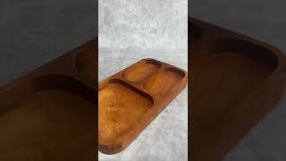 Cherry Wood CatchAll Tray  CNC Router [upl. by Budwig]