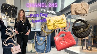 Chanel 24S Spring Summer 2024 Collection First Day Launch in Store I Luxury Shopping Vlog I New Bags [upl. by Naitsirc]