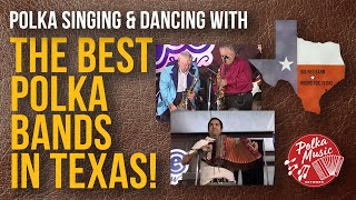 Polka Singing amp Dancing with The Best Polka Bands in Texas [upl. by Casmey]