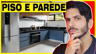 PISO E PAREDE DE COZINHA E BANHEIRO  COMO COMBINAR [upl. by Woll]