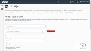 Cómo crear una redirección de Dominio desde cPanel [upl. by Minnie]