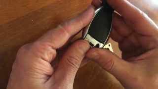 Mercedes C300 W204 SmartKey Battery Replacement Smart Key [upl. by Kathryne143]