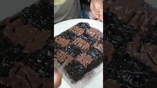 Lets make Birthday Brownie slab cake bake bakingrecipes yt food cooking bakingideas baking [upl. by Hedwiga774]