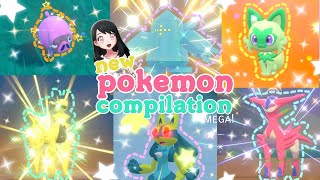 💫2023 POKEMON SHINY REACTION MASSIVE COMPILATION Pokemon Violet Pokemon Sword Shining Pearl 💫 [upl. by Heron]