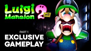 15 Minutes of LUIGIS MANSION 2 HD  Exclusive NEW GAMEPLAY 👻 Nintendo Switch [upl. by Nahgem]