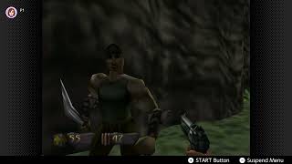 SWITCH Turok Dinosaur Hunter N64 MATURE  FIRST LOOK GAMEPLAY [upl. by Cammy56]