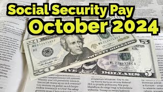 📅 October 2024 Social Security Payment Schedule💰Extra Money Increase Payment Dates Double Pay [upl. by Hellah]