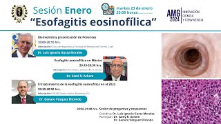 Sesión Mensual Enero 2024 Esofagitis eosinofílica [upl. by Disraeli]