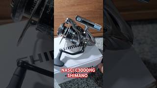 Molinete Shimano Nasci C3000HG [upl. by Nnylrefinnej]