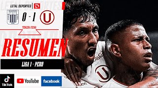 UNIVERSITARIO GANA EL CLÁSICO CON DOS EXPULSADOS Y GOL ANULADO POR OFF SIDE EN ALIANZA FECHA 3 [upl. by Leisam]