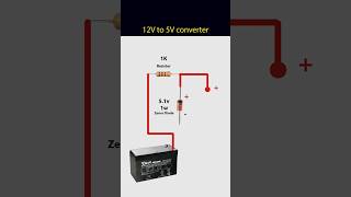 12v to 5v converter electronic tech diy sorts [upl. by Nabe268]