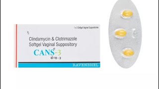 cans 3 vaginal suppositories how to use [upl. by Yesnyl]