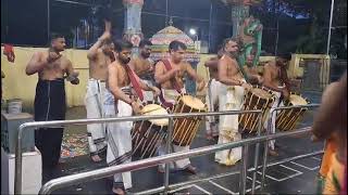 Chenda Melam Pathinja Chembada Sri Venkateswara Perumal Kovil Kodungaiyur Chennai പതിഞ്ഞ ചെമ്പട [upl. by Radloff]