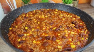 Chili Con Carne Rezept selbstgemacht schnell und lecker selber machen schnelles Rezept rezepte [upl. by Lorita]