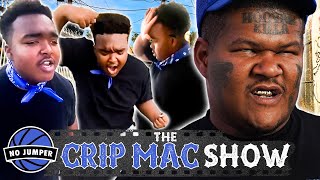 The Crip Mac Show 1 Reacting to Tiktokers Impersonating Him [upl. by Aisercal]