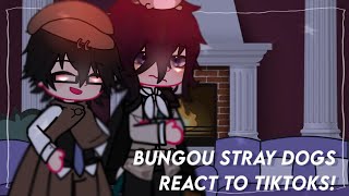 Bungou Stray Dog Characters React to Tiktoks [upl. by Frederick382]