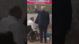 TRUMP SALUDA A MEXICANOS DE PIEDRAS NEGRAS 🇺🇲 [upl. by Areit835]