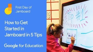 How to Get Started in Jamboard in 5 Tips First Day of Jamboard [upl. by Enylecoj]