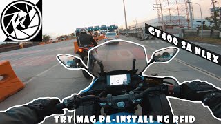 GT400 NLEX TEST RIDE  GOPRO HERO 7  CFMOTO [upl. by Leunamesoj533]