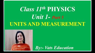 Principle of Homogeneity  Unit 1 Units and Measurement Class 11 Physics [upl. by Adiell]