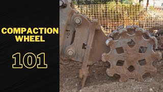 Compaction 101 with an excavator wheel [upl. by Buttaro]