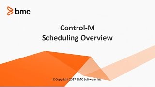 ControlM Scheduling Overview [upl. by Analla412]