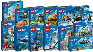 All LEGO City sets Summer 2023 CompilationCollection Speed Build [upl. by Armil]