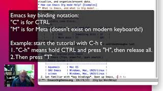 Introduction to Emacs Org Mode [upl. by Amlez]