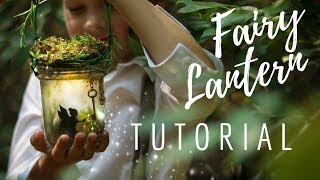 DIY Fairy Night Light  Fairy Lantern  Glow Jar [upl. by Giverin]