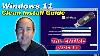 Windows 11 Clean Install Guide  The ENTIRE process  How to Install Windows 11 [upl. by Tamaru]