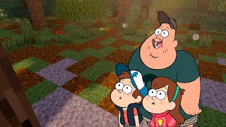 Gravity Falls quotThemequot  Minecraft Xbox NoteBlock Song [upl. by Marduk]