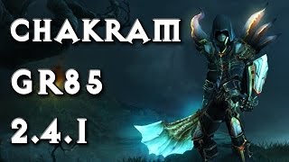 GR85 DH Chakram 241  Diablo 3 PTR [upl. by Amatruda765]