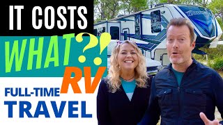 SHOCKING One Year RV Travel Expenses [upl. by Misaq]