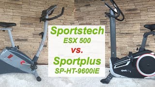 Sportstech ESX500 vs Sportplus SPHT9600iE Ergometer Vergleich und Test [upl. by Susanne]