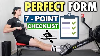 The Official 2024 Rowing Form Checklist PERFECT STROKE [upl. by Ittak]