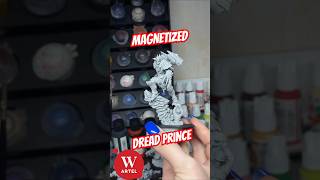 Magnetized Dread Prince Vampire King ASMR miniatures chaos wargames grimdark tabletopgaming [upl. by Clara887]