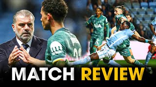 Lucky Spurs Sneak Past Coventry Coventry 12 Tottenham Match Review [upl. by Budd946]