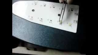 Philips LED reflow soldering using clothes iron [upl. by Hewart]