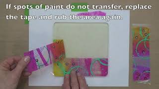 Gelli Arts® Transfer Film [upl. by Asik]