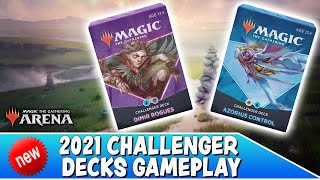 2021 CHALLENGER DECKS GAMEPLAY  ROGUES amp AZORIOUS CONTROL  Magic Arena Pt2 [upl. by Hcaz]