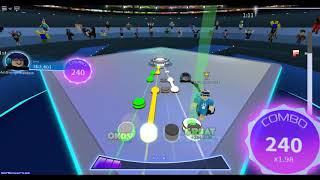 Roblox Robeats Galaxy Collapse B Accuracy 8243 [upl. by Medardas978]