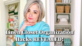 Ultimate Linen Closet Organization Hacks Revealed [upl. by Geraldina672]