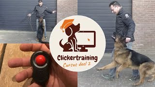 Clickertraining cursus deel 2  Hond heeft geen aandacht voor de baas [upl. by Osmond]