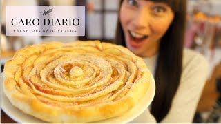 TORTA SFOGLIA CREMA PASTICCERA E MELE  RICETTA FACILE E VELOCE  Video Extra della Settimana [upl. by Gabriela]