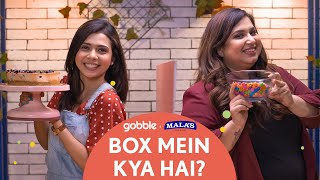 Gobble  Box Mein Kya Hai  Blueberry Cheesecake  Dessert Challenge  Ft Shreya Gupto [upl. by Raimes]