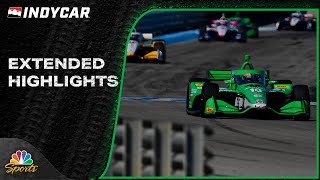 IndyCar Series EXTENDED HIGHLIGHTS 1M Challenge main event  32424  Motorsports on NBC [upl. by Ahseryt]