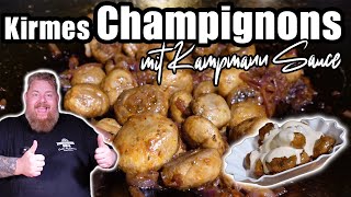 Kirmes Champignons v20 inkl Saucen Rezept – Einfacher Leckerer amp Voller Geschmack [upl. by Enidan]