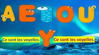 La chanson des voyelleslettres de Lalphabet de A à Z [upl. by Wilow]